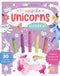 Kleurmania Magische Unicorns - Kleurboek met 30+ platen en 5 neonkrijtjes