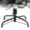 vidaXL - Kunstkerstboom - met - sneeuw - smal - 120 - cm - PVC - en - PE