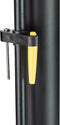 Lezyne Sport Gravel Drive - Fietspomp - Vloerpomp - Tot 6.9 bar - Analoge drukmeter - Presta ventielen - Staal - Zwart