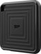 Silicon Power PC60 - SSD 256GB - USB 3.2 - Zwart