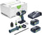 Festool TPC 18/4 4,0/5,0 I-Plus QUADRIVE Accu klop-/schroefboormachine 18V 4.0/5.0Ah in Systainer - 577651