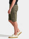 ADRIAN USX - Short - Slijtvaste waterafstotende stof - Fog Green