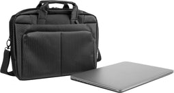 Natec Gazelle - Notebooktas 15,6'' - Waterdicht Nylon - Donker grafiet