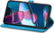 iMoshion Hoesje Geschikt voor Motorola Edge Plus (2022) / Edge 30 Pro Hoesje Met Pasjeshouder - iMoshion Mandala Bookcase - Turquoise