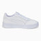 PUMA Carina 2.0 Jr Sneakers - SOFTFOAM+ - Wit/Zilver - Maat 37,5