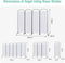 Angel Living Kamerscherm 4 Panelen - 224 x 182 cm - Inklapbaar - Wit