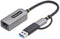Startech.com U2GA-USB-C-ETHERNET - 2.5GbE USB-C naar Ethernet Adapter - USB-A Converter