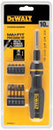 DEWALT Bitschroevendraaier Universeel 10-delig