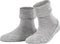 FALKE Cosyshoe - Huissokken - Antislip noppen merinowol - Grijs 3400