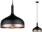Paulmann Embla - Hanglamp - Dimbaar - Zwart Koper mat