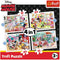 Trefl Minnie Mouse - 4-in-1 puzzel - 12/15/20/24 stukjes (4 stuks)