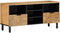 vidaXL - Tv-meubel - 100x33x46 - cm - massief - mangohout - bruin
