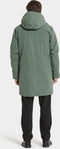 Didriksons Roland - Heren Parka - Normale pasvorm - Groen (S)