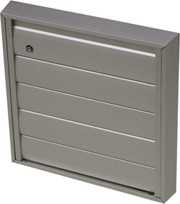 Novy MGE - Buitenmuurrooster 150mm - Aluminium - 210 x 210 mm
