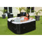 SUN SPA Gelamineerde vierkante opblaasbare spa - 4 personen - 1, 55 x H 0, 65 m