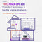 Strong Powerline 600 Triple - Powerline Adapter - 600 Mbps tot 300m - (3-pack)