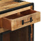 vidaXL - Dressoir - 80x31x71 - cm - massief - ruw - mangohout