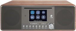 Albrecht DR 895 CD - Hybride Radio - CD-speler DAB+ FM USB Spotify Connect - Bruin