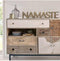 Decoratieve figuren Atmosphera Namaste Mangohout (54 x 3,5 x 10 cm)