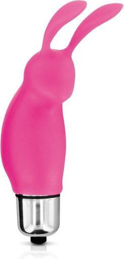 Glamy - Minivibrator met Konijn - Roze - 11cm