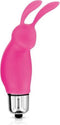 Glamy - Minivibrator met Konijn - Roze - 11cm