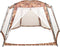vidaXL Zwembadtent 590x520x250 cm stof camouflage