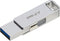 PNY Duo Link - USB 3.2 Type-C - 128GB 200MB/s Zilver