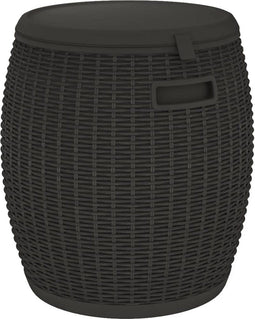 vidaXL - Tuinbox - 4-in-1 - polypropeen - zwart