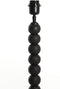 Light & Living Tafellamp Veglio - Mat Zwart - Ø20cm - Woonkamer - Slaapkamer