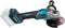 Makita GA005GZ01 - 40V Accu 125 mm Haakse Slijper - AFT Softstart Heropstartbeveiliging