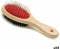 Hondenkam Zwart 22 x 7 x 6 cm Hout (24 Stuks)