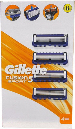 Gillette Fusion 5 Sport 4 Pack Navul Mesjes