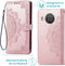 iMoshion Hoesje Geschikt voor Nokia X20 / X10 Hoesje Met Pasjeshouder - iMoshion Mandala Bookcase - Rosé Goud