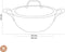 Demeyere Atlantis Conische Braadpan met Deksel, 24cm