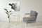 Floraya - Bijzettafel Lucilla - Goud/Glas - 48x35x60cm - Maximaal draagvermogen 15KG per blad - laptoptafel
