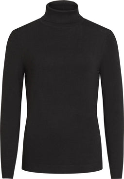 VILA VIBOLONIA - Rollneck top - Zachte brei kwaliteit - M