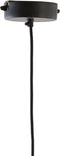 Light & Living Hanglamp Dena - 18cm - Mat Zwart