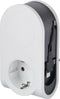 Sygonix SY-4547666 Tussenstekker Met USB 2-polig Wit, Zwart