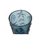 Set van bekers Home ESPRIT Blauw Kristal 345 ml (6 Stuks)