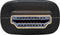 Wentronic A 323 G - HDMI naar DVI-D Adapter - Vergulde connectoren - Zwart