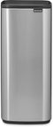 Brabantia Bo Touch Bin - Prullenbak - 30 liter - Matt Steel Fingerprint Proof