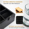 Nimma Theedoos - 12 Vaks - Magneetsluiting - Zwart