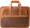 Rat Pack by Orange Fire Leren Laptoptas 15.6 inch 2 Vaks OF 559/15 Bruin
