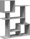 vidaXL - Kamerscherm - / - boekenkast - 92x29x112 - cm - hout - grijs - sonoma