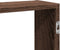 vidaXL - Wandschap - 99x15x60 - cm - bewerkt - hout - bruin - eikenkleurig