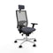 Bureaustoel Piqueras y Crespo 3D026N2 Donker grijs