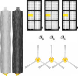 Reserve Onderdelen Set Geschikt Voor iRobot Roomba 800 & 900 Serie 980, 960 ,890 880, 870, 860, 805 - HEPA Filter / Borstel / Zijborstel Set - 11 Delig