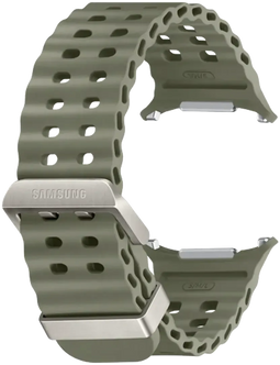 Samsung Galaxy Watch Ultra - Marine Rubberen Band - Sportief en zweetbestendig - Groen