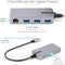 Startech.com 3-Port USB Hub - USB 3.2 Gen 1 5Gbps - Gigabit Ethernet RJ-45 - Grijs
