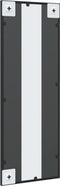 vidaXL - Wandspiegel - rechthoekig - 30x80 - cm - ijzer - zwart